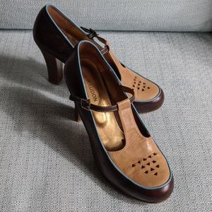 Giraudon brown heels